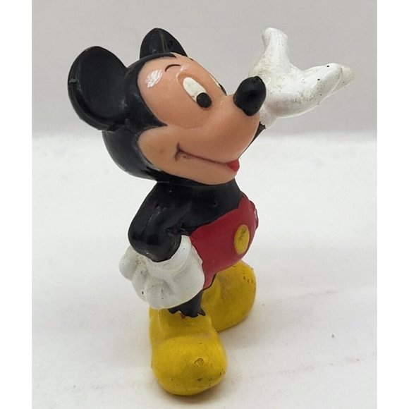 Disney MICKEY MOUSE Applause 2" PVC Figure / Cake Topper Toy Hong Kong (E2) - Picture 4 of 9